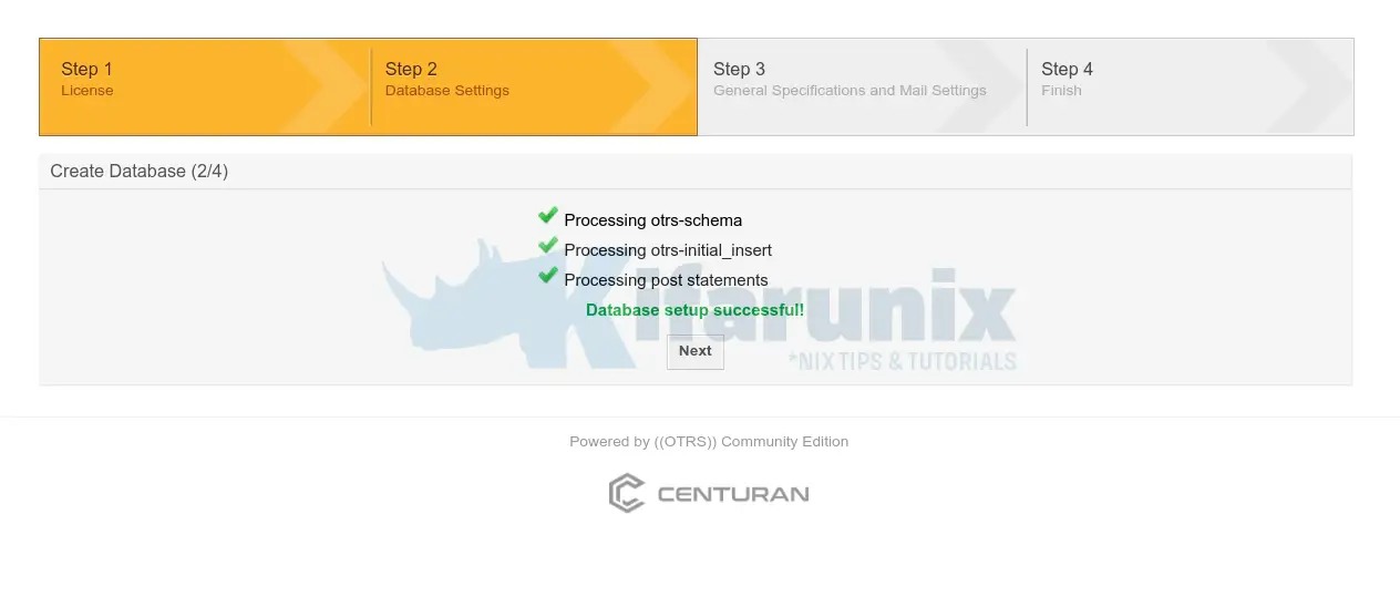 RockyLinuxにOTRSチケットシステムをインストールする